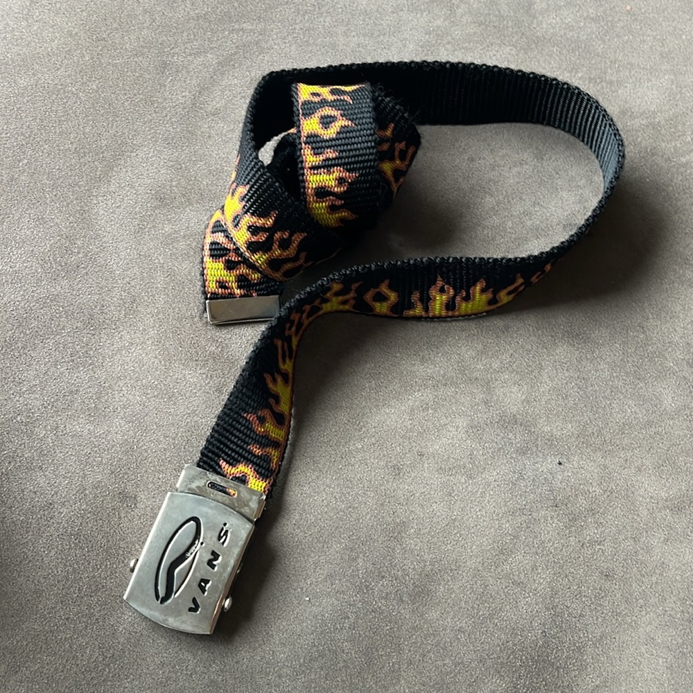 Vans Flame Belt 🔥